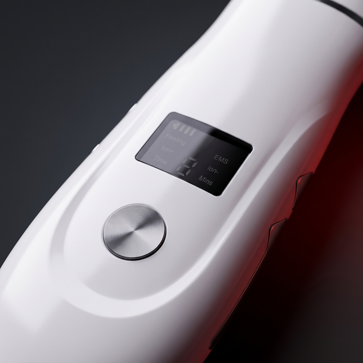Professional Ultrasonic Face Scrubber Facial Peeling Spatula Deep Pore Cleansing Skin Scrubber Blackhead Removal Facial Cleanser Tool for Home Use