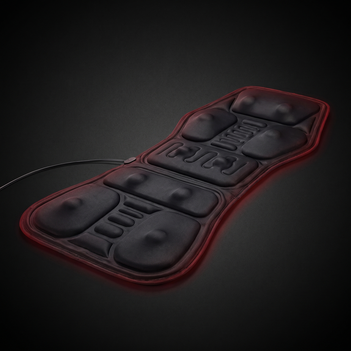 Professional Vibrating Massage Seat Cushion Back Neck Shoulder Lumbar Massager for Home Car Office Chair Seat Pad Pain Relief Relaxation