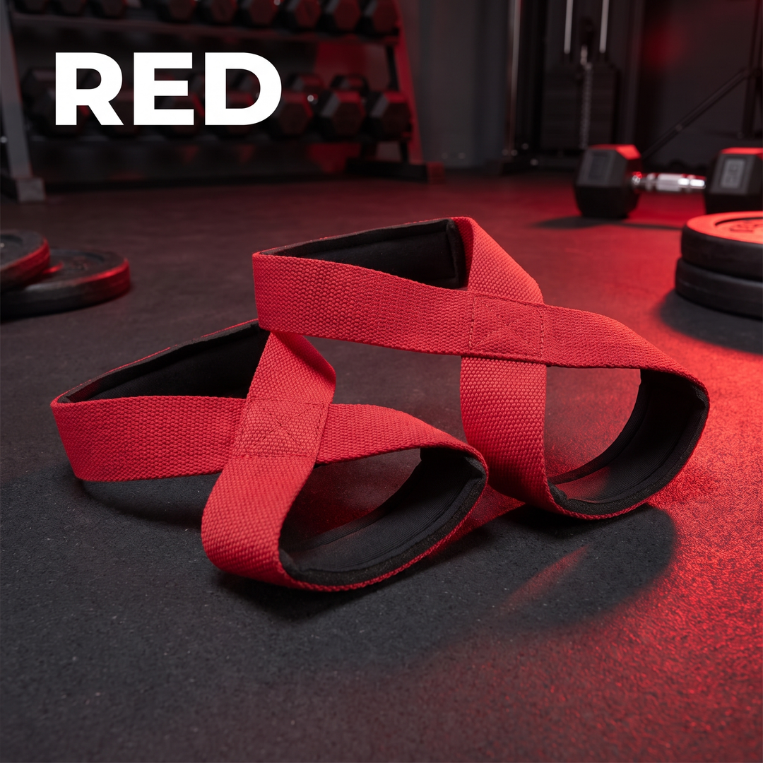 Professional Weightlifting Wrist Wraps Hand Support Straps Anti-Slip Gym Lifting Grips Polyester Bracer for Strength Training Home Workout