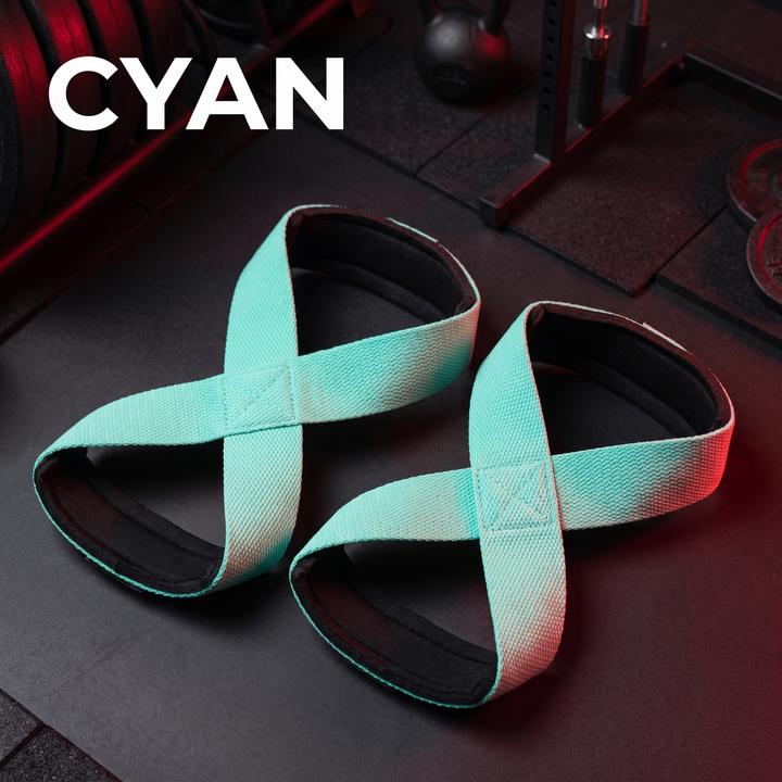 Professional Weightlifting Wrist Wraps Hand Support Straps Anti-Slip Gym Lifting Grips Polyester Bracer for Strength Training Home Workout