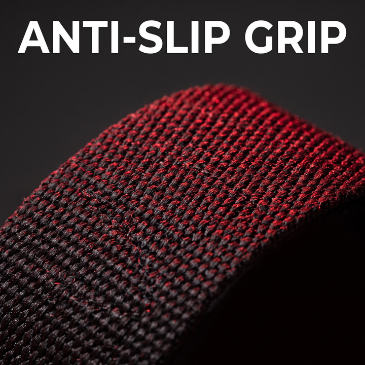 Professional Weightlifting Wrist Wraps Hand Support Straps Anti-Slip Gym Lifting Grips Polyester Bracer for Strength Training Home Workout