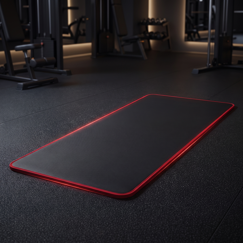 Professional Yoga Mat Extra Thick 10mm Non-Slip NBR Exercise Mat with Carry Strap Pilates Gym Workout Fitness Mat 183cm x 61cm - Hero