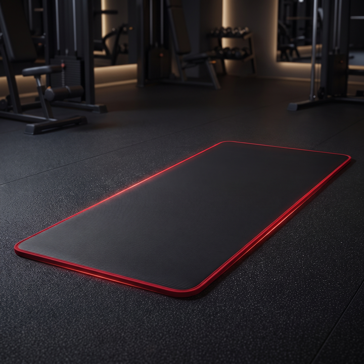 Professional Yoga Mat Extra Thick 10mm Non-Slip NBR Exercise Mat with Carry Strap Pilates Gym Workout Fitness Mat 183cm x 61cm - Hero