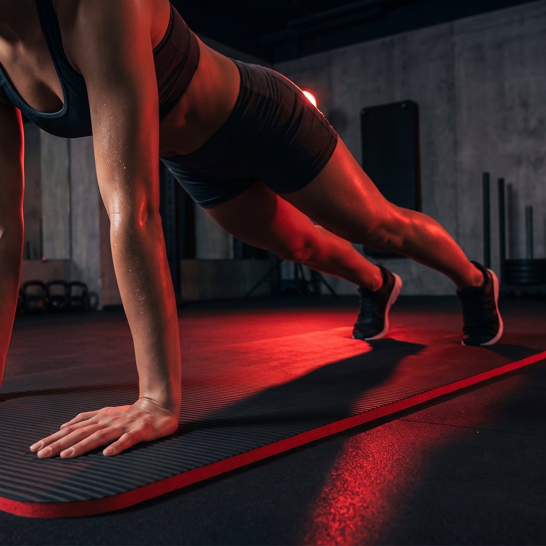 Professional Yoga Mat Extra Thick 10mm Non-Slip NBR Exercise Mat with Carry Strap Pilates Gym Workout Fitness Mat 183cm x 61cm - Gym Floor Workout Lifestyle