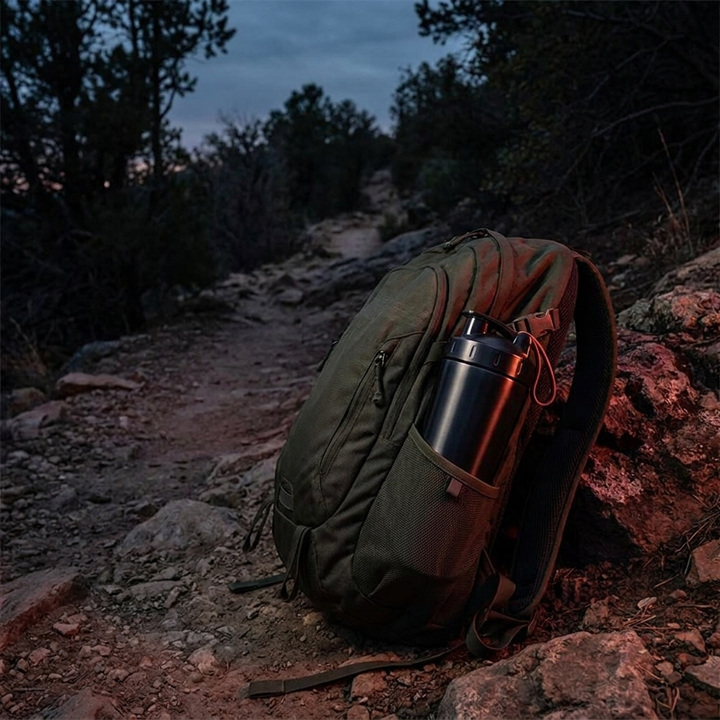 PHYSIOATHLETX Stainless Steel Shaker Bottle 700ml - Lifestyle Backpack Outdoor