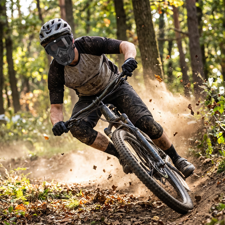 Tactical Goggles with Skull Face Mask - Mountain Cycling Trail Riding