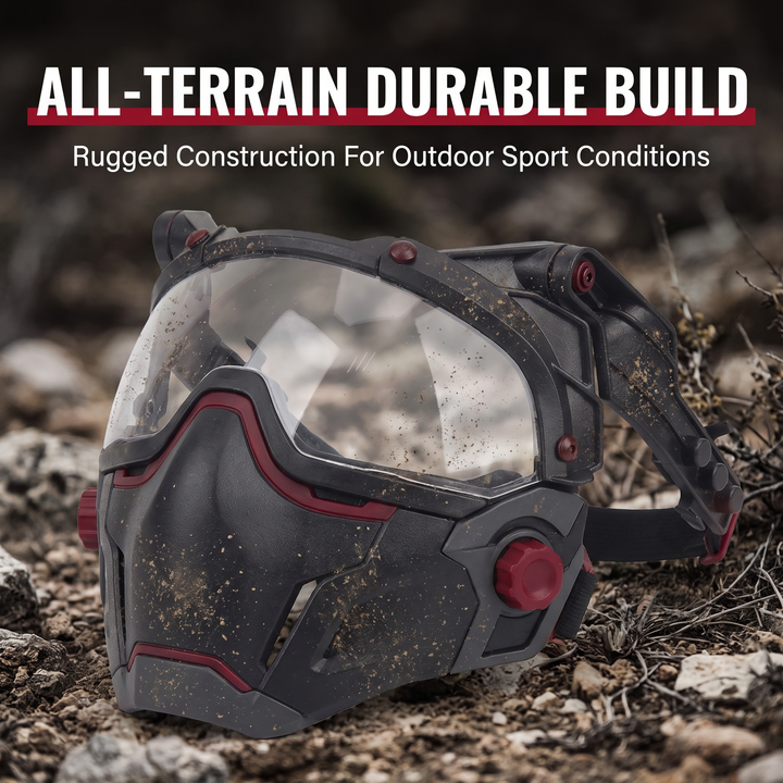 Tactical Half Face Mask - All-Terrain Durable Build