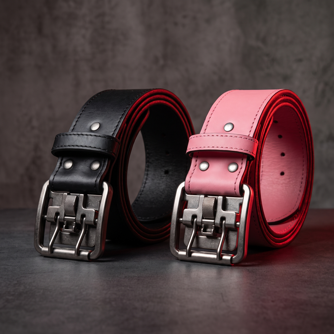 Heavy-Duty Weight Lifting Belt Auto-Locking Buckle Powerlifting Belt for Squats Deadlifts Gym Training Support Belt for Men Women