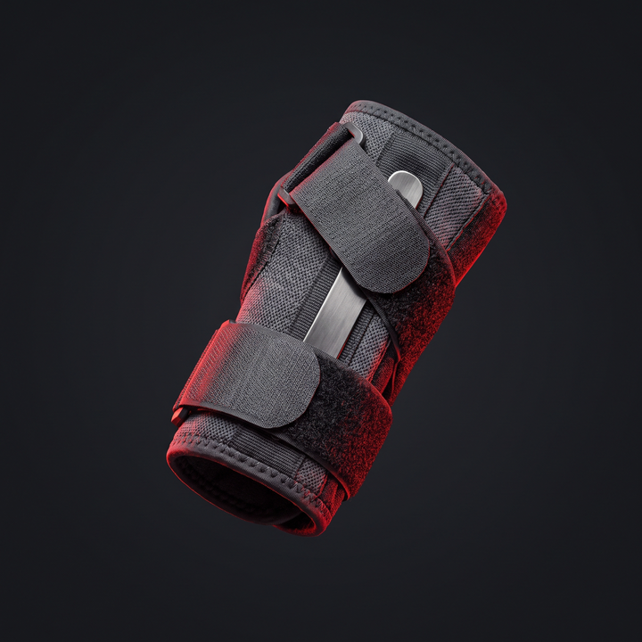 Adjustable Wrist Brace and Support Splint - Grey