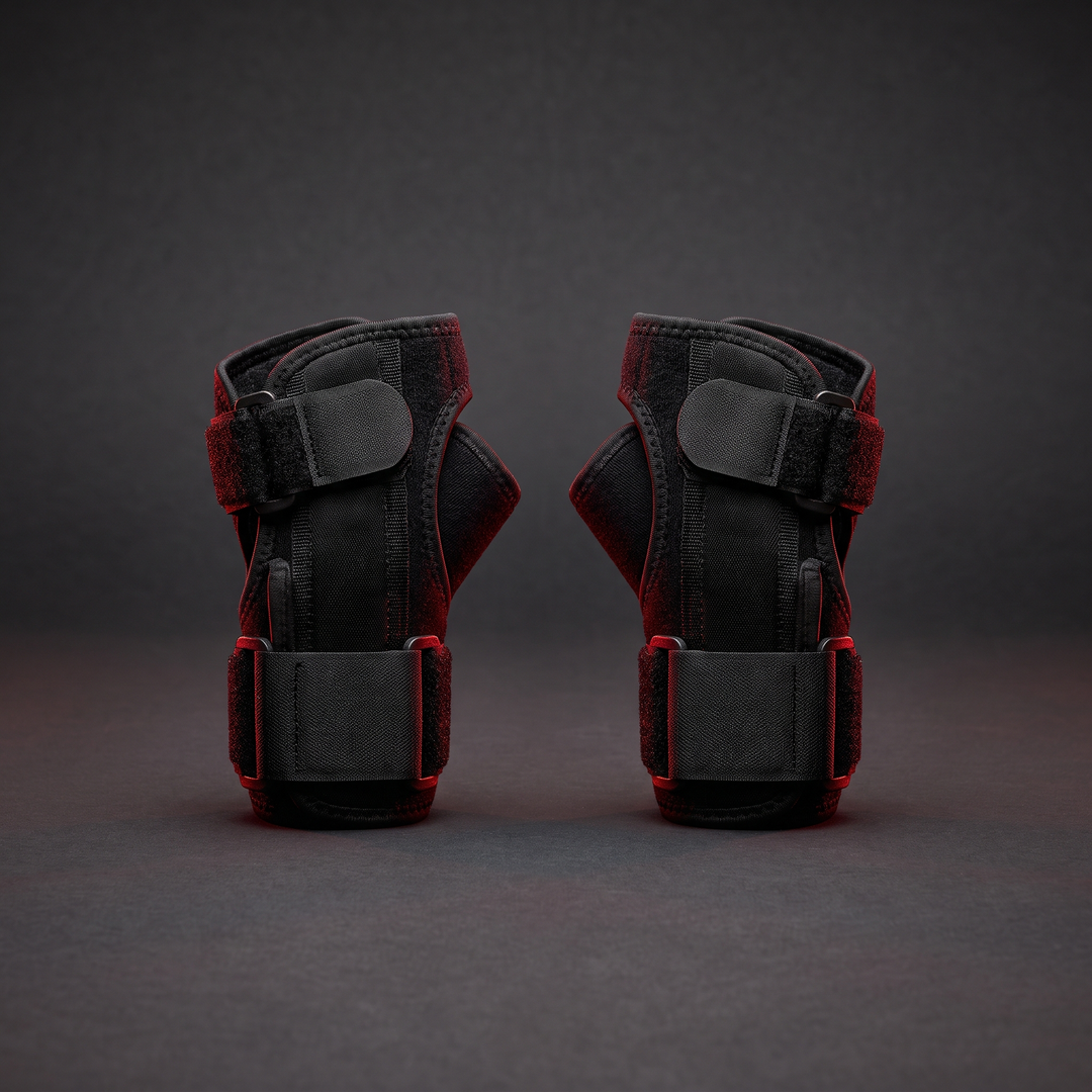 Adjustable Wrist Brace and Support Splint - Black, Left and Right Hand Fit